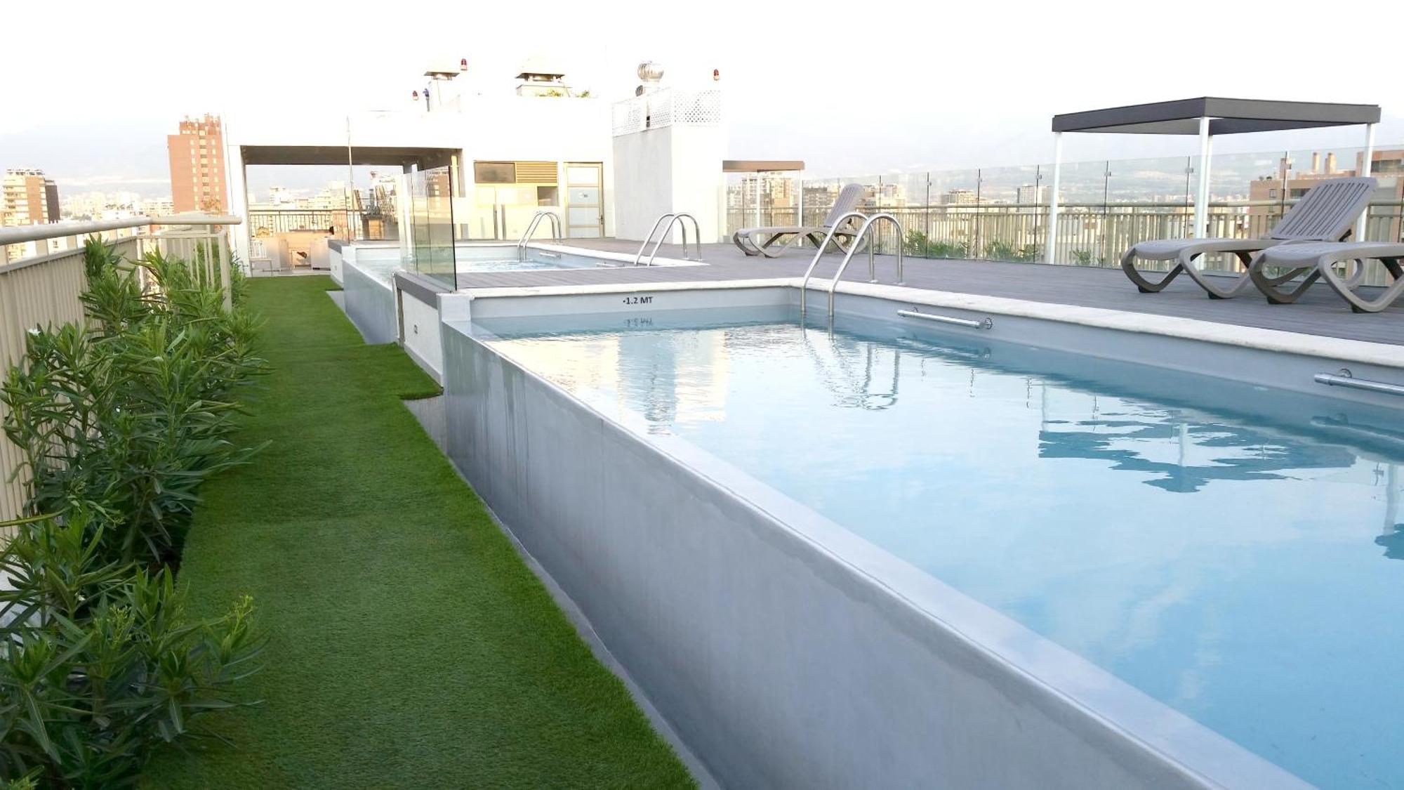 Apart Suites Santiago Exterior foto