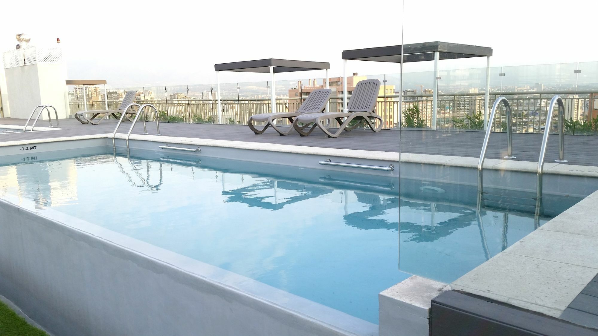 Apart Suites Santiago Exterior foto